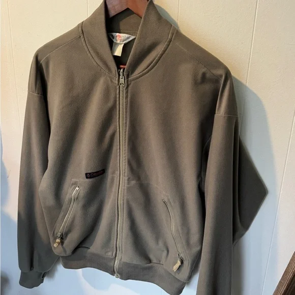 🌲Vintage Columbia Men’s Bomber-Style Zip Jacket🌲Size M - Picture 3 of 12
